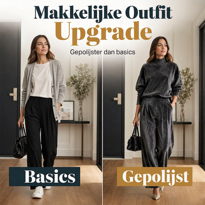 Verfijnde Woon-Werk Gebreide Set