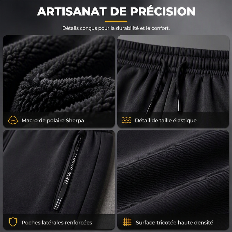 Pantalon de survêtement chaud et confortable