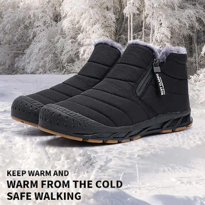 Bottes d'hiver imperméables pour la neige, doublées de fausse fourrure, pour une chaleur optimaleW