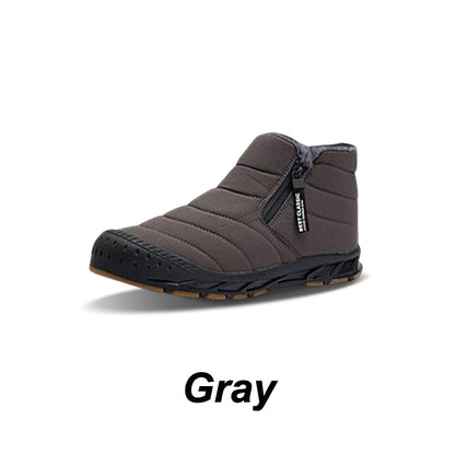 Bottes d'hiver imperméables pour la neige, doublées de fausse fourrure, pour une chaleur optimaleW