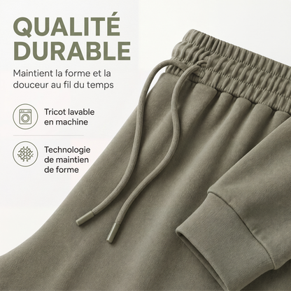Ensemble haut épaules dénudées et pantalon large pour femme