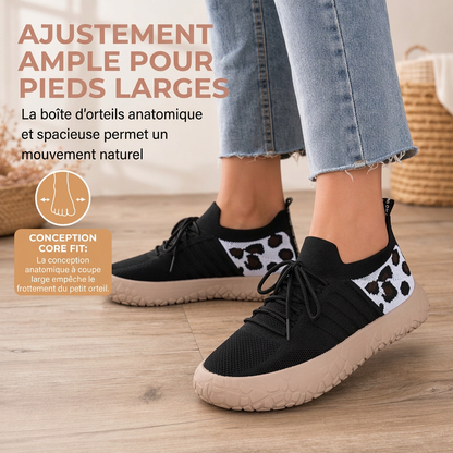 Mocassins à enfiler pour femmes, chaussures plates décontractées d'été, légères et respirantes, grandes tailles disponibles