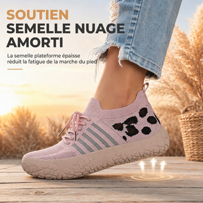 Mocassins à enfiler pour femmes, chaussures plates décontractées d'été, légères et respirantes, grandes tailles disponibles