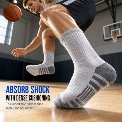Chaussettes pour homme, absorbantes et respirantes