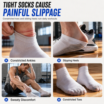 Chaussettes pour homme, absorbantes et respirantes