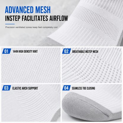 Chaussettes pour homme, absorbantes et respirantes